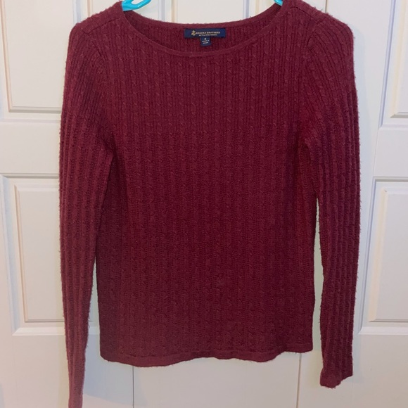 Brooks Brothers Red Maroon Sweater - Picture 1 of 3